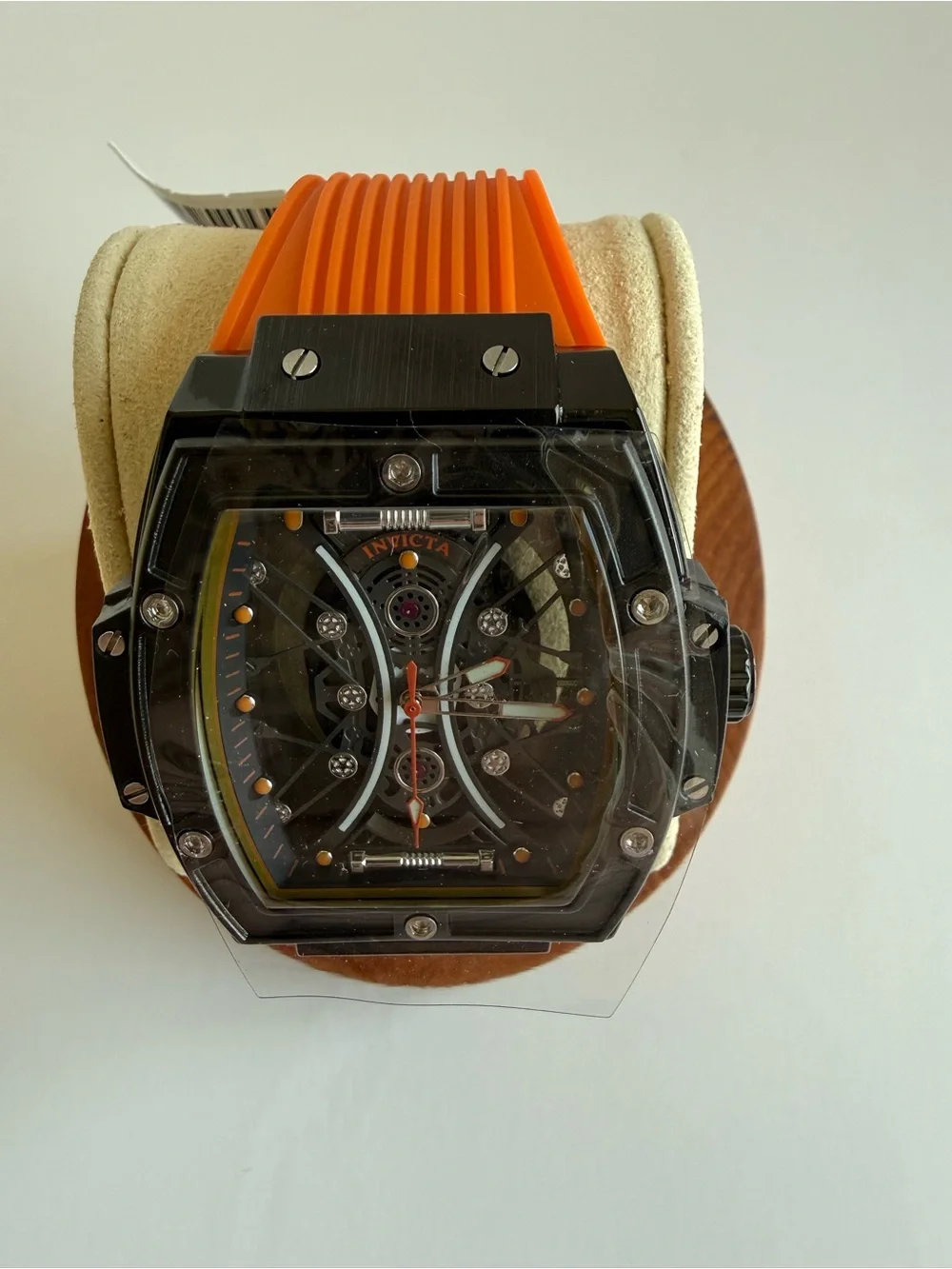 Invicta S1 Rally 69842 50mm Black Orange Statement Sport Watch